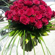 خرید آنلاین و اینترنتی دسته گل رز قرمز برای عروس و جشن عروسی و هدیه و خواستگاری در تهران از گلفروشی و فروشگاه انلاین شادیچی
